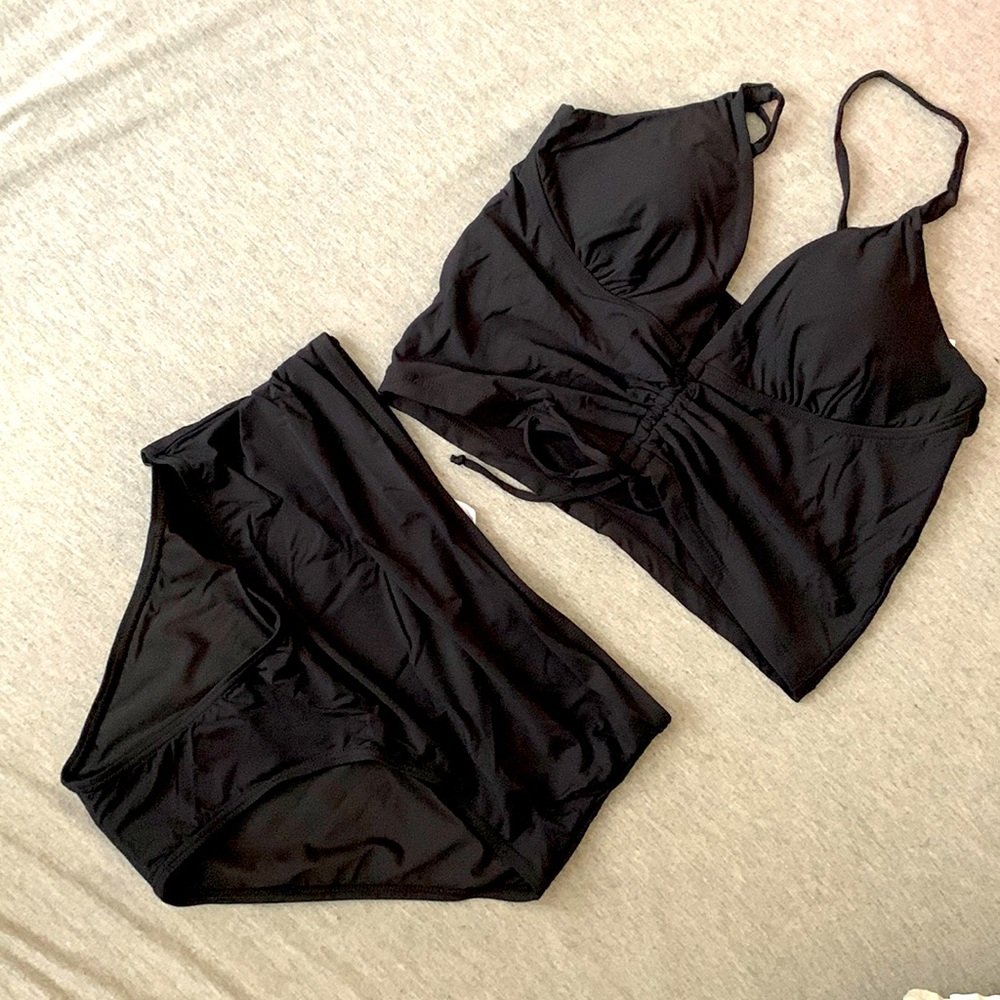 NEW Black Two Piece Swimsuit